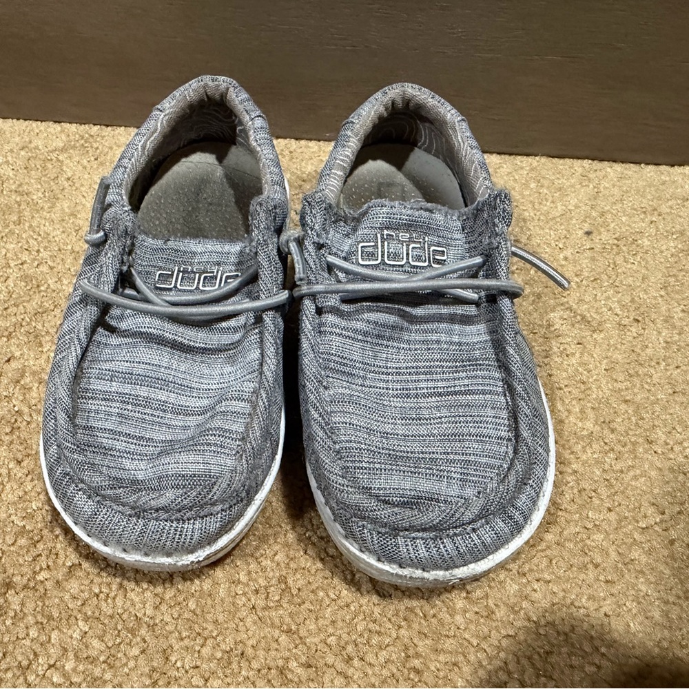 Hey Dude Kids Gray Shoes